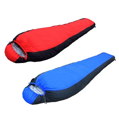 Double Camping Sleeping Bag 70/"x59/" Envelope Outdoor Travel Hiking 2 Person