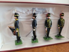 W. Britain - British 7th Hussars Set Of 4 Figures 49011