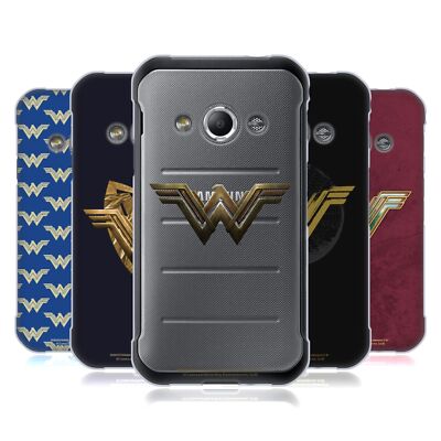 OFFICIAL WONDER WOMAN MOVIE LOGOS SOFT GEL CASE FOR SAMSUNG PHONES 4