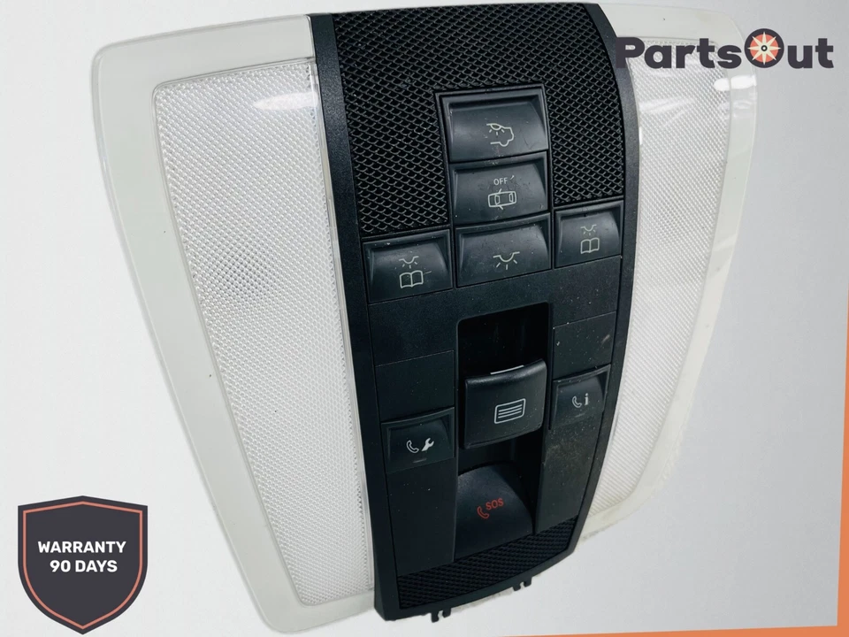 Conjunto de lâmpada cúpula aérea 12-15 Mercedes W204 C350 C63 AMG fabricante de equipamento original - Imagem 3 de 4