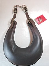 Vintage Billy Royal Western Leather Cruppers With Buckles. 