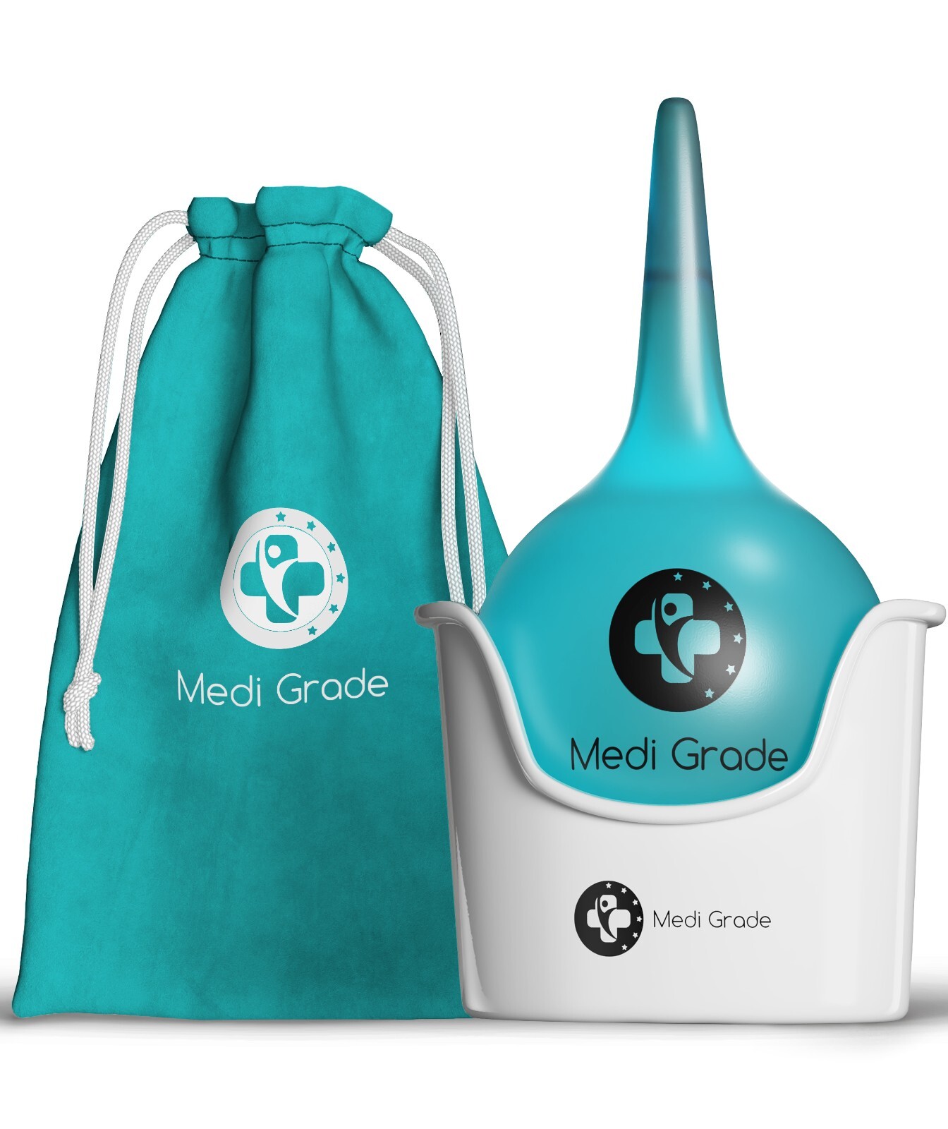 Medi Grade Ear Wax Remover Tool 200ml Ear Cleaner Bulb Ear Wax Removal Syringe 5060551221892