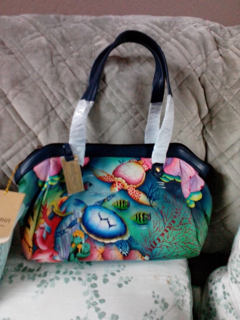 anuschka hand painted purses