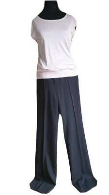 Max Mara 38 Set Hose und Bluse aus Seide Neu mit Etikett