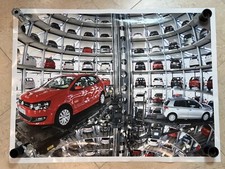 Vintage Volkswagen showroom marketing asset Poster