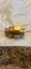 1x mosiężna złączka kompresyjna Pressfit 28mm koniec Pressfit 22mm gwintowana NOWA (66)