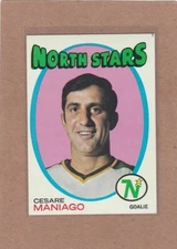 1971-72 TOPPS HOCKEY CESARE MANIAGO #117 NORTH STARS EX+ *A35461