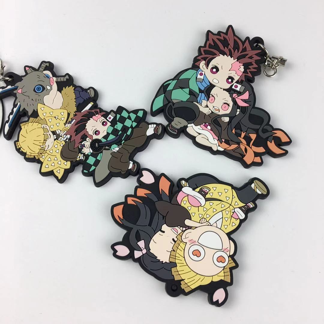 Demon Slayer / Kimetsu No Yaiba - Portachiavi In Silicone - Foto 7