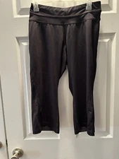 K GEAR~1st Part Of Brand Name Cut Off~LEGGINGS~BLACK~No Care Tag~Women’s~SMALL ~