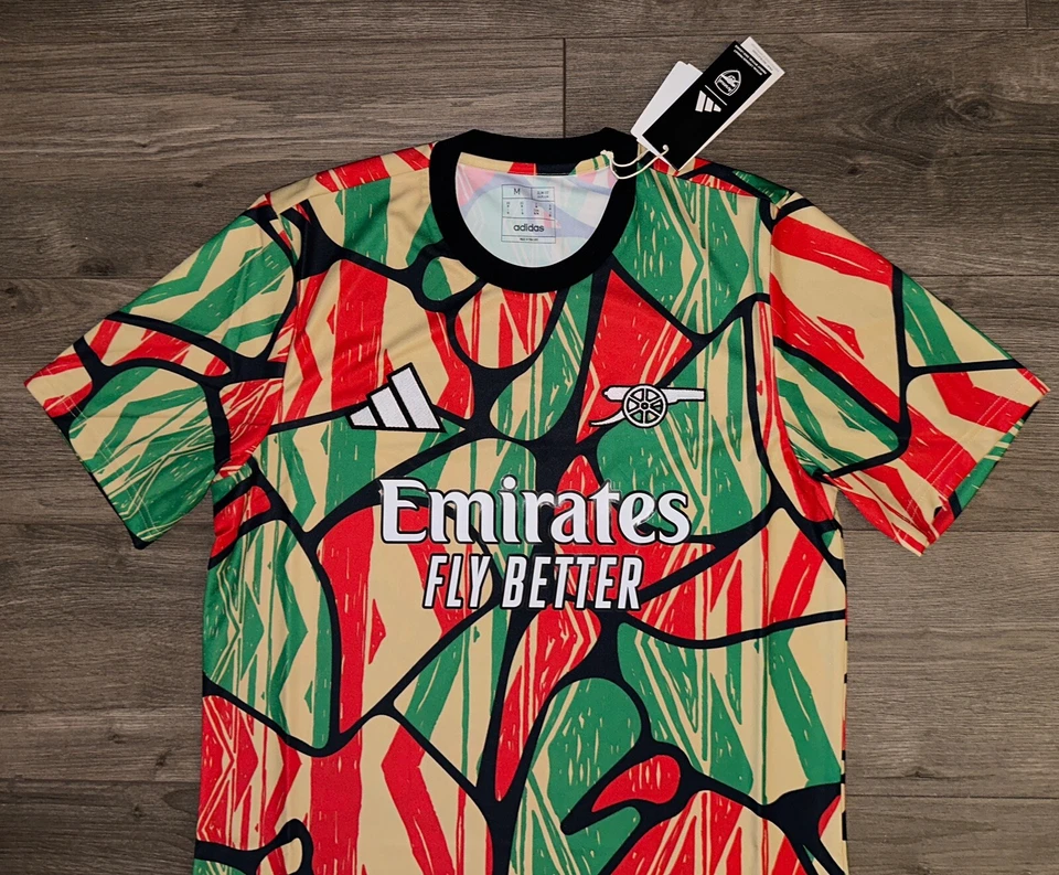 Camiseta de fútbol Adidas MLS Emirates 2024-25 Arsenal prepartido para hombre XL NUEVA CON ETIQUETAS Foto 3 de 4