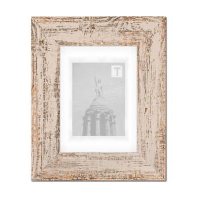 Landhaus-Bilderrahmen Adele Beige