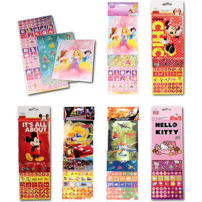  DISNEY STICKER/AUFKLEBER+ALBUM /CARS/PLANES/PRINCESS/MINNIE MOUSE/HELLO KITTY 