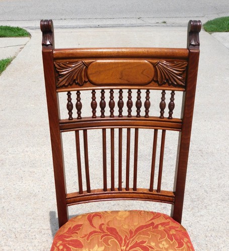 Walnut Victorian Dining Chairs Set of 8~~~2 Arm~6 Side - Picture 3 of 12