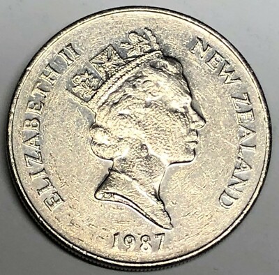 C6425 NEW ZEALAND COIN, 20 CENTS 1987 | eBay