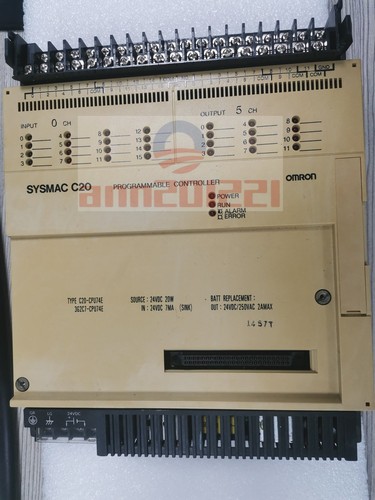 OMRON SYSMAC C20 Controller Programmabile Tipo C20-CPU74E 3G2C7-CPU74E Loc D3 // - Foto 1 di 2