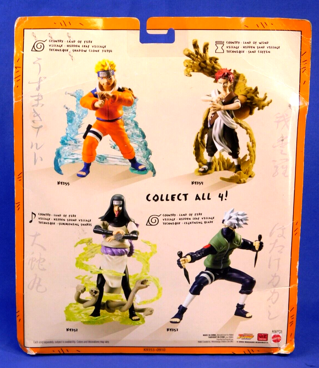 NARUTO PREMIUM SCULPT KAKASHI HATAKE MATTEL 2006 RARE! | eBay