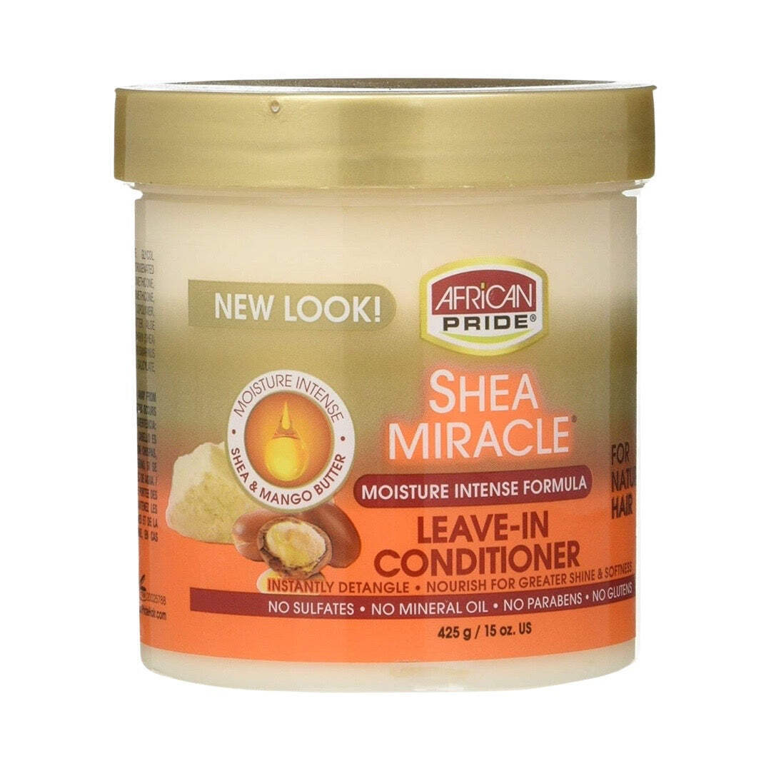 African Pride Shea Butter Leave-In Conditioner 425G/15Oz
