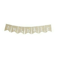 Twinkle Baby Kid's Room Crib Banner Decor