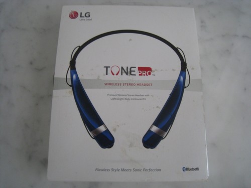 LG Tone Pro HBS-760 Blue Wireless Headset Earphones Headphones - New Open Box - 第 1/5 張圖片