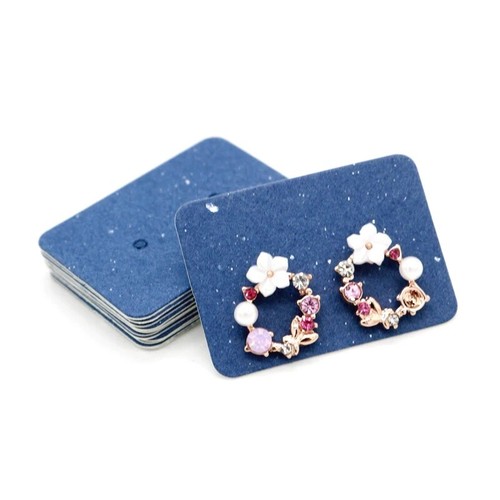 Paper Earring Display Holder Hanger Cards Tags Craft Market Jewellery - Picture 11 of 15