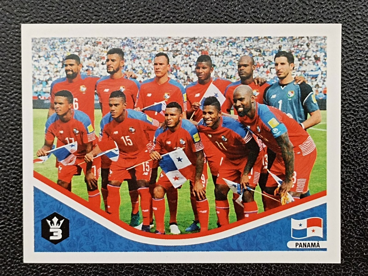 Autocollant Promotion Panama – 3 Reyes – Coupe Du Monde 2018 – Complet