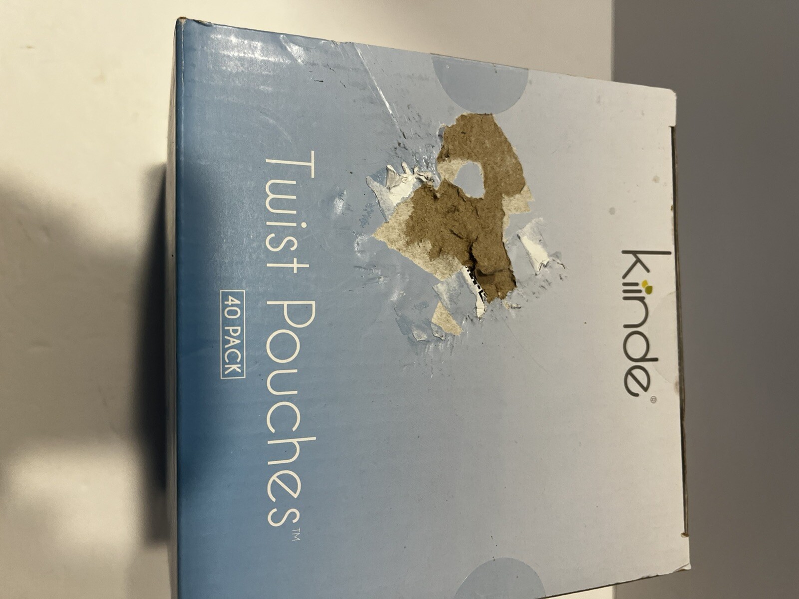 Kiinde Breast Milk Pre-Sterilized 6 oz Pouches, 2/Packs of 40 NEW (80 Total!)