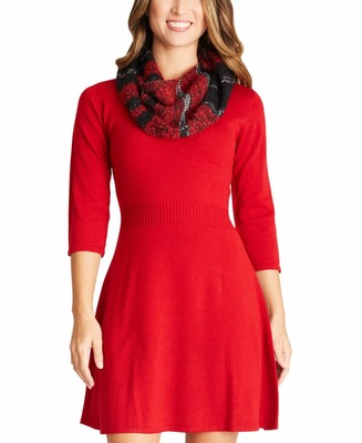 S Juniors 3/4 Sleeve Ribbed-Waist $59 