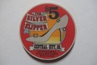 The Silver Slipper Casino (Inaugural) $5 Gaming Poker Chip ~ Central City, CO — photo 2