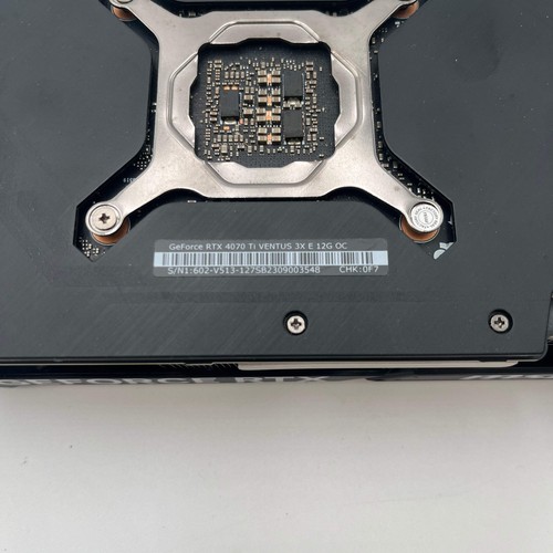 MSI GeForce RTX 4070 Ti Ventus 3X 12GB GDDR6X Graphics Card - Afbeelding 7 van 8