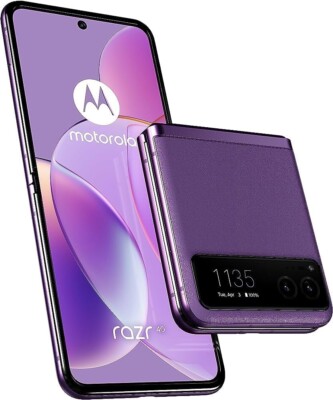 Motorola razr 2023 - Foldable + 128GB-Purple Color+Network unlock