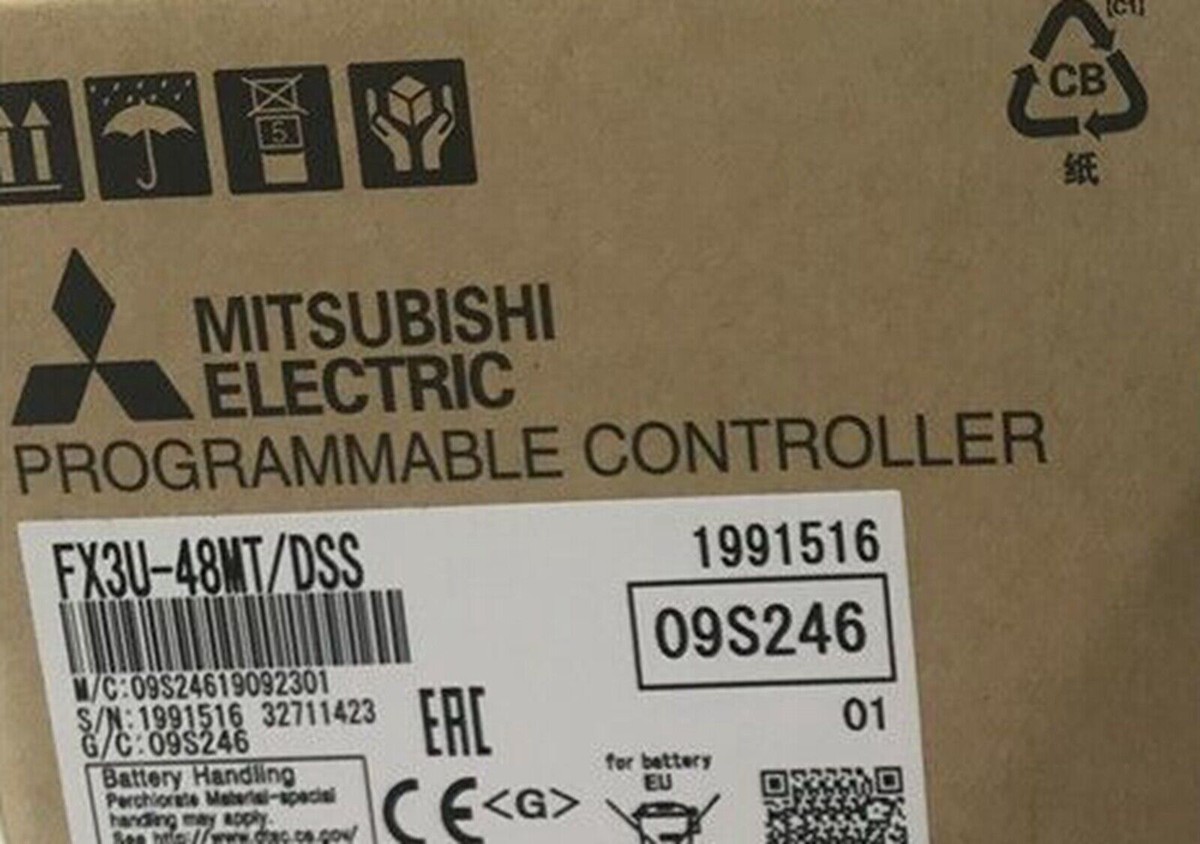 New Mitsubishi FX3U-48MT/DSS FX3U-48MT-DSS PLC In Box | eBay