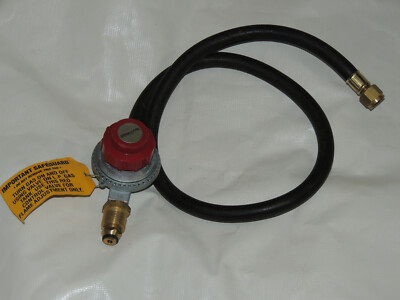 Brinkmann Turkey Fryer High Pressure 34'' Rubber Hose w/ Adjustable Regulator