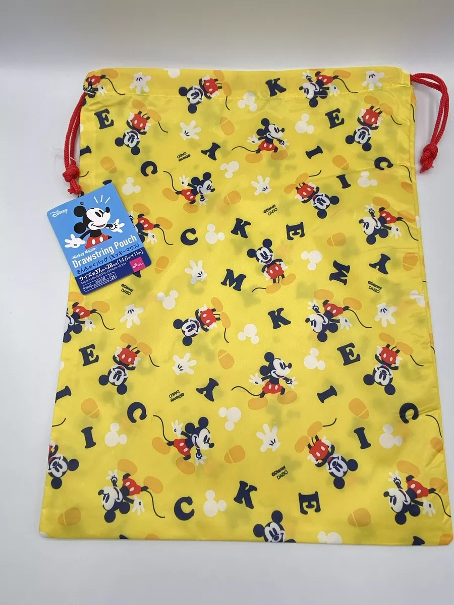 Mickey mouse shop drawstring bag