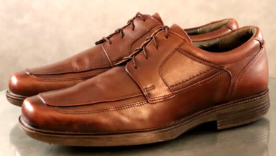 Joseph Abboud XC4 Men's Waterproof Dress Shoes Size 9.5 Leaher Brown