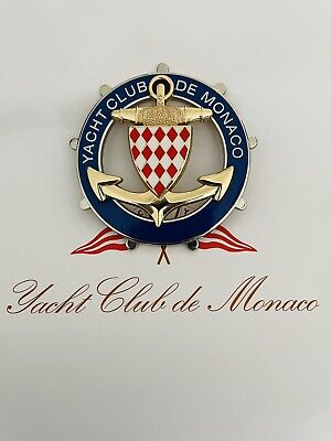 ecusson yacht club monaco