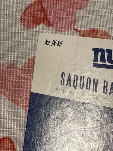 2018 ABSOLUTE INTRODUCTIONS X 2 SAQUON BARKLEY GOLD SPARKLE RC SP Eagles - Picture 20 of 22