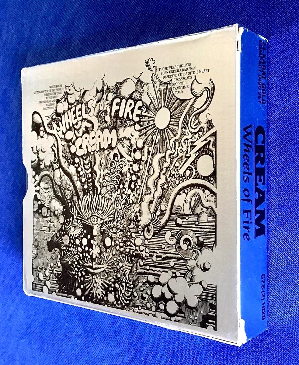 Cream Wheels of Fire 24金GOLD CD 完品 1度使用 Cream Wheels of Fire DCC Compact Classics 24K Gold 1992 Steve