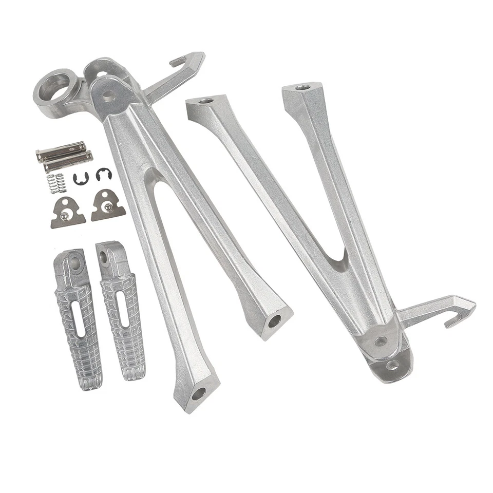 Soporte estriberas trasero pasajero apto para Suzuki GSXR600 GSXR750 2011-2025 2022 23 Foto 3 de 4