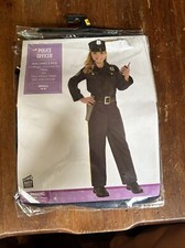 Childs Police Officer Costume 5 Piece Small 4-6 Box 9