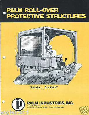 Equipment Brochure - Palm - Roll-Over Protective Structure ROPS 2 items (E3050) 