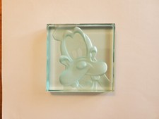 Disney Robert Guenther RARE Goofy Etched Glass Paperweight