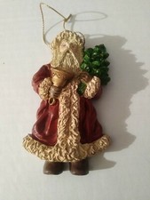 Christmas Santa Vintage Ornament