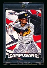 2021 TOPPS FIRE LUIS CAMPUSANO RC BLANK BACK VAULT SEALED W/COA PADRES #1/1!