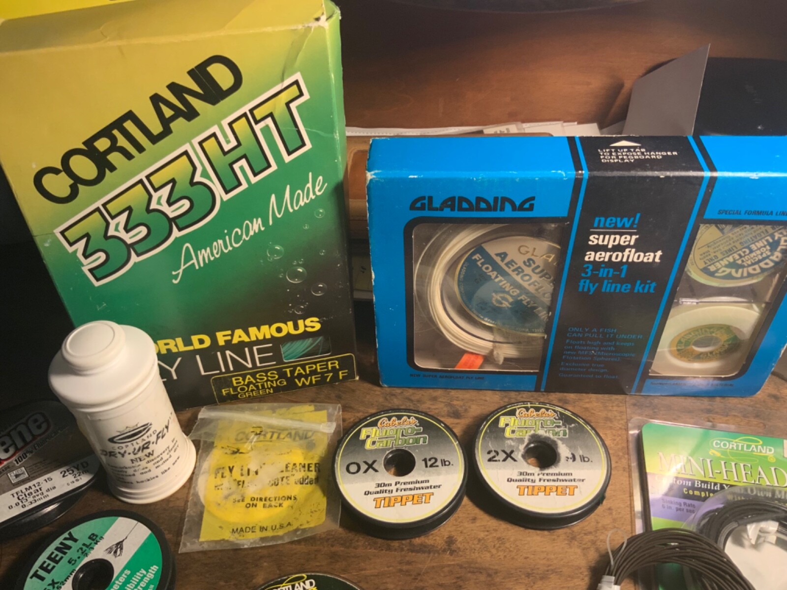 Lot of Fly Lines, Leaders, and Tippits eBay