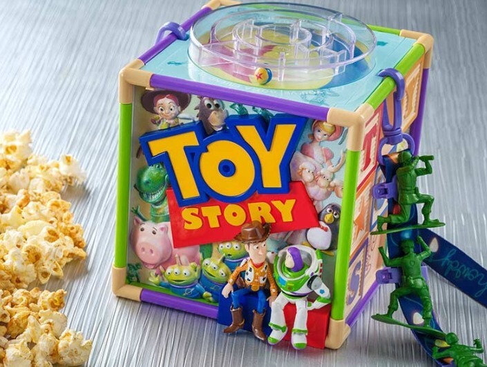 Japan Tokyo Disney Toy Story Popcorn Bucket 2025 Buzz Woody Little