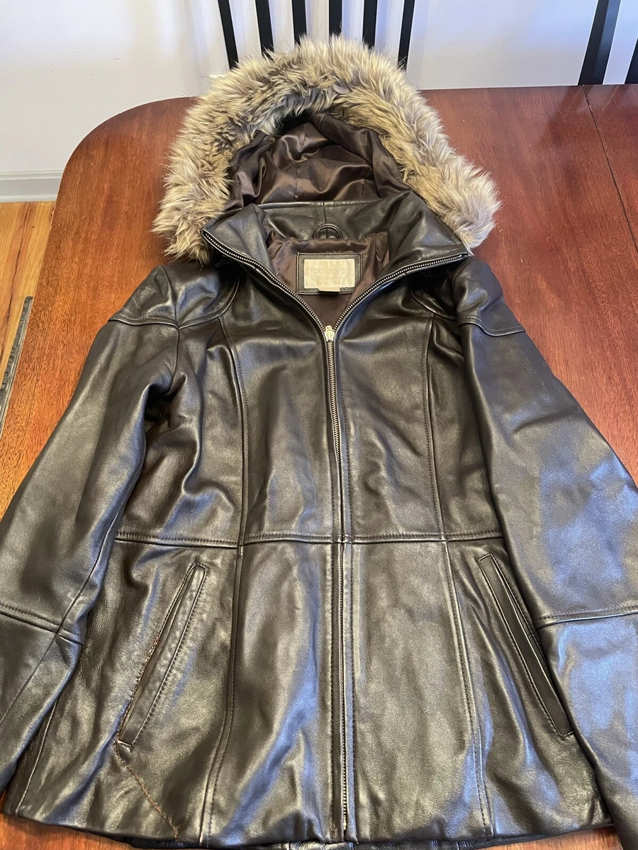 Worthington lambskin leather jacket sale