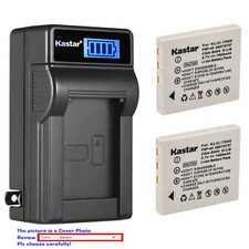 Kastar Battery LCD Wall Charger for Pentax D-Li8 Optio A10 Optio A20 Optio A30