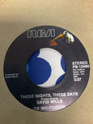 David Wills - Those Nights, These Days 45 B4