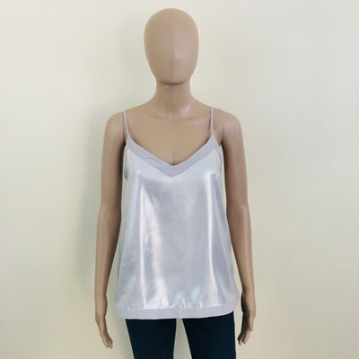 zara silver shirt