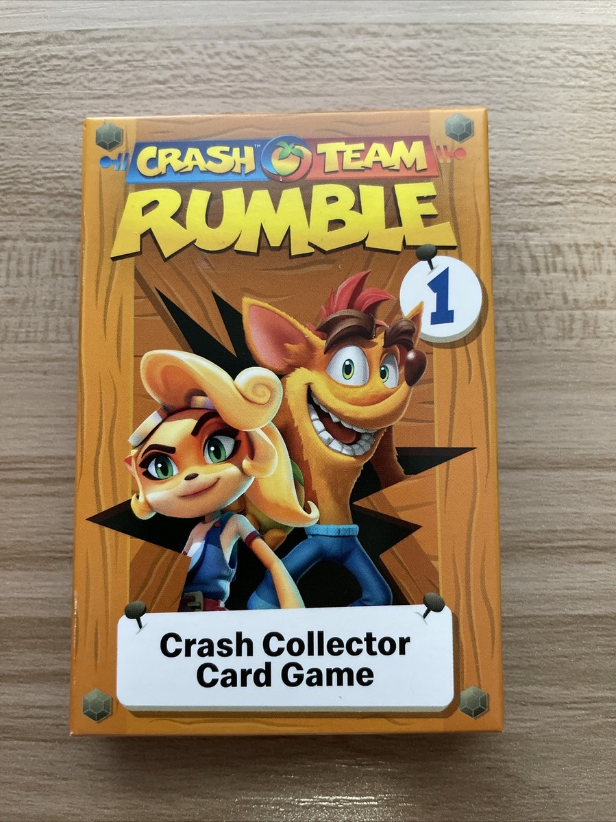 2023 McDonald's Happy Meal Crash Team Rumble Crash Collector Card